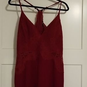 Formal Gown w/ Lace Embellishments - Size XL